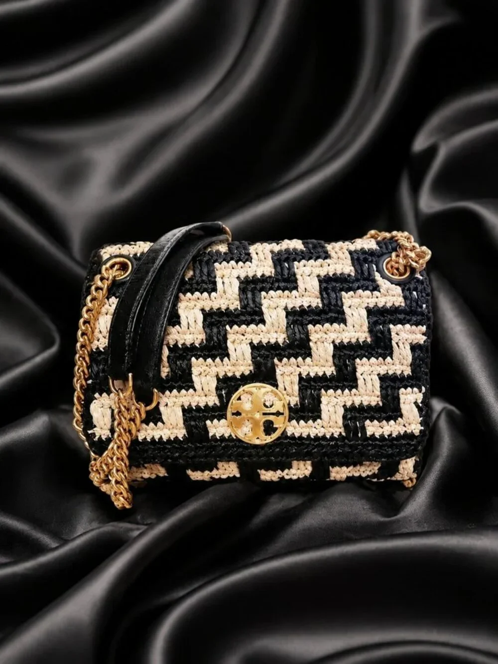 NEW Tory Burch Willa Crochet Small Convertible Shoulder Bag